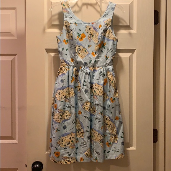 ModCloth California Golden State Dress - Picture 2 of 7